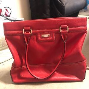 Kate spade red tote